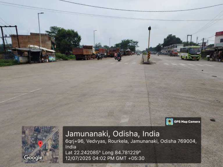 Wallwrap Hoarding - Sundargarh - Rourkela NH Road Jamunanaki