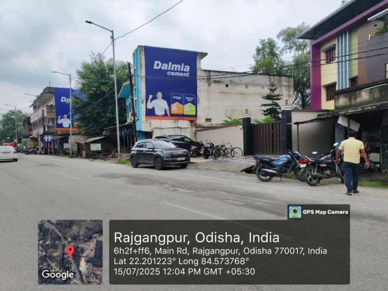 Wallwrap Hoarding - Sundargarh - Rajgangpur Liploi Main Road