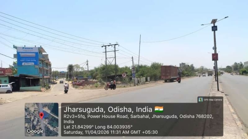 Wallwrap Hoarding - Jharsuguda - Jharsugda Power House Sarbahal