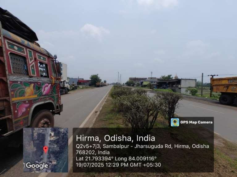 Wallwrap Hoarding - Jharsuguda - Sambalpur Jharsuguda NH Road Hirma