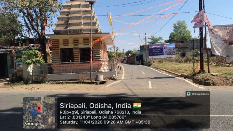 Wallwrap Hoarding - Jharsuguda - Jharsuguda Siriapali