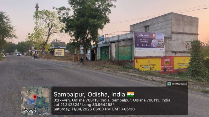 Wallwrap Hoarding - Sambalpur - Sambalpur SH15 UP