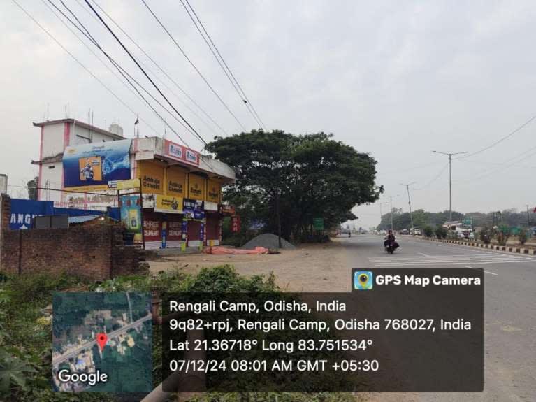 Wallwrap Hoarding - Sambalpur - Sambalpur NH Road Rengali Camp