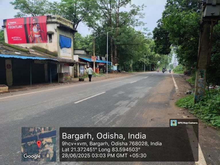 Wallwrap Hoarding - Bargarh - Bargarh Milan Vihar