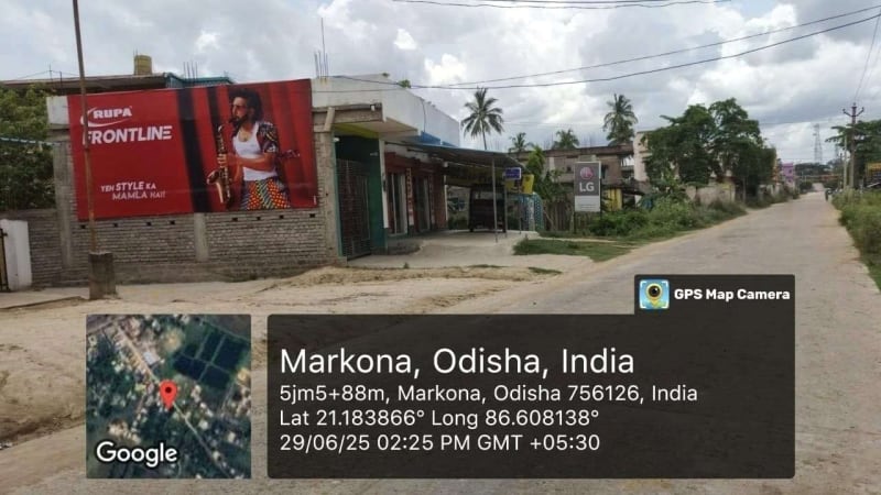 Wallwrap Hoarding - Baleshwar - Balasore Markona