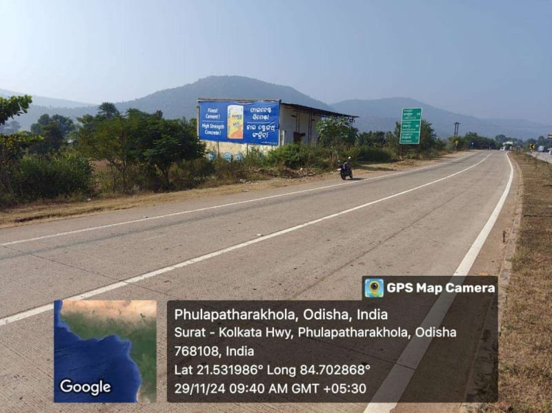 Wallwrap Hoarding - Deogarh - Deogarh NH Road Phulapatharakhola