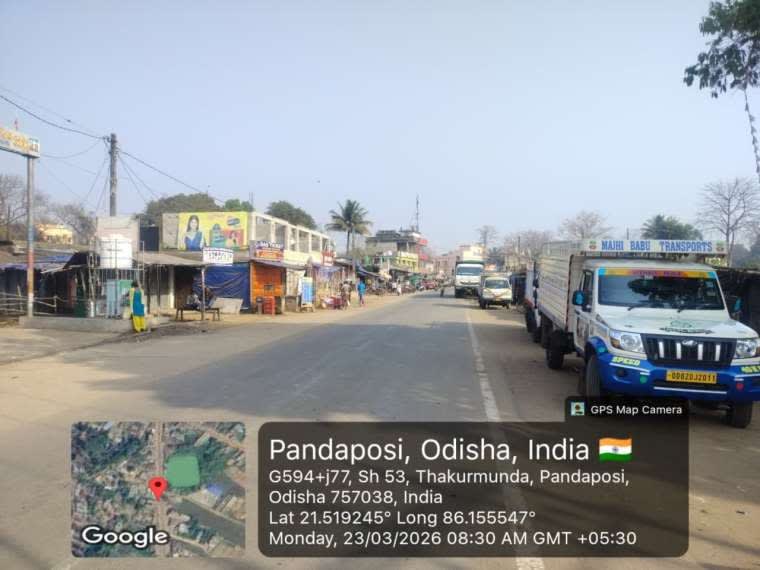 Wallwrap Hoarding - Mayurbhanj - Mayurbhanj Pandaposi