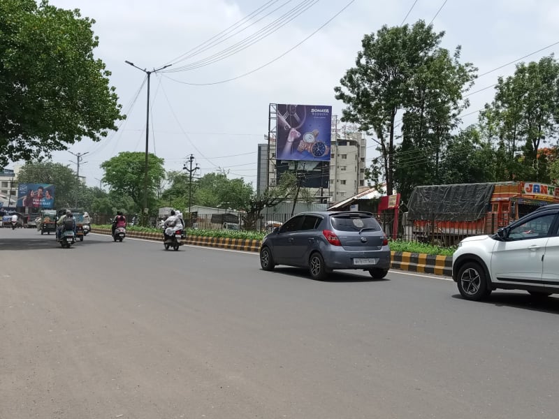 Hoarding - Poornima Stop fcg.Nashik Road towards Dwarka