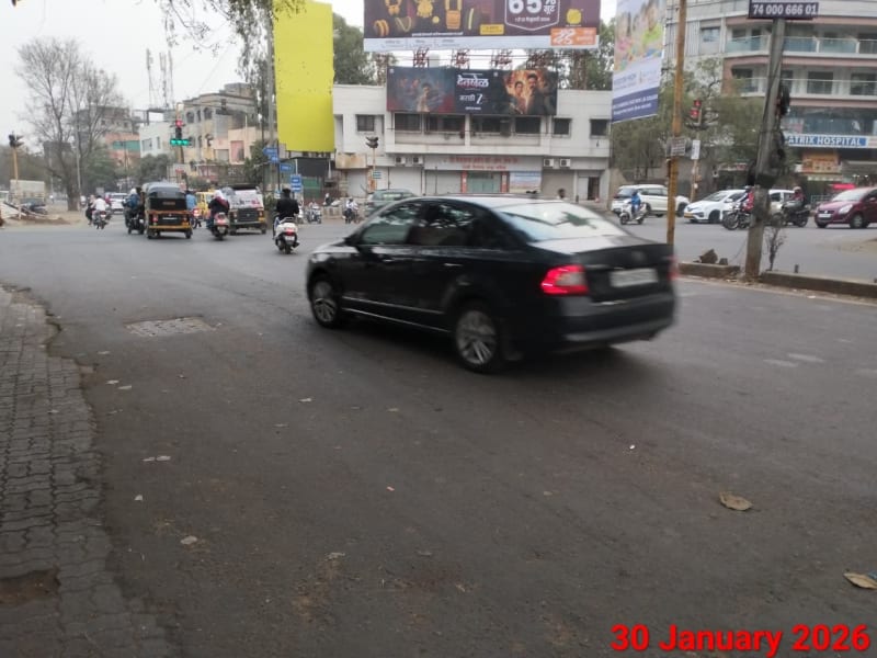 Hoarding - Indira Nagar Jogging Track Signal (Back Lit)