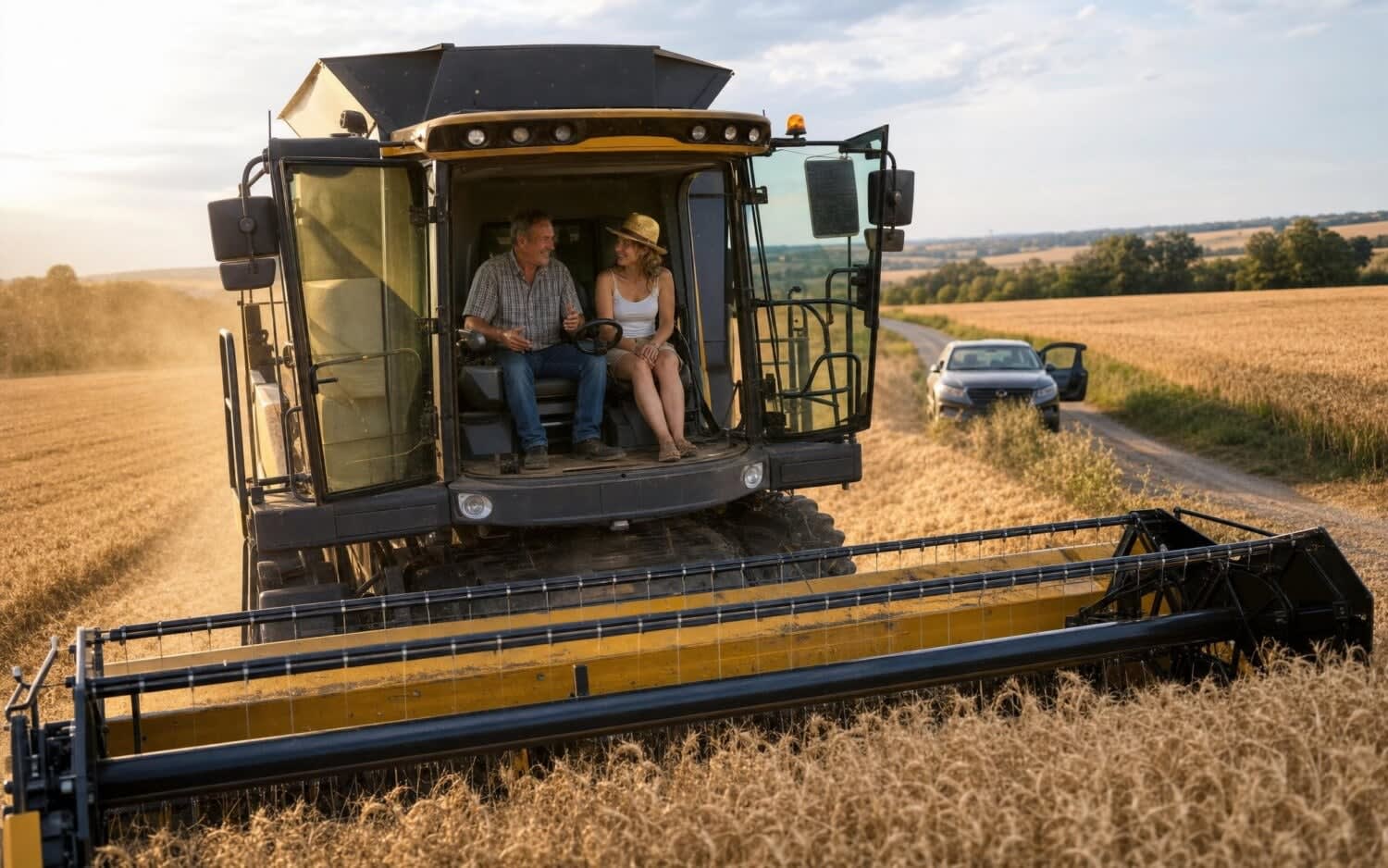 Plongée au cœur de la moisson : une expérience inédite pour le grand public