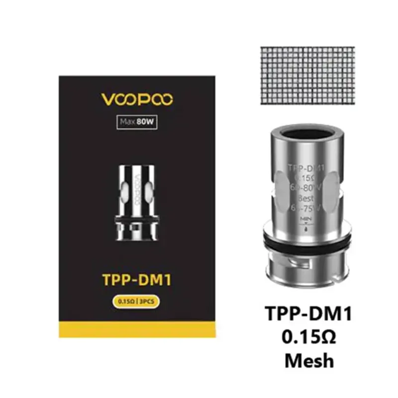 TPP Coils DM1 DM2 DM3 DM4 For VOOPOO TPP Pods Drag 3 Drag X No - View #13