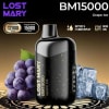 Grape Ice Lost Mary BM15000 Puffs - 0 - Moran Vapes