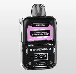 Watermelon bubblegum mint Vapengin Jupiter 6500 Puffs Pod Kit