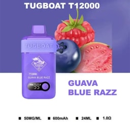 Guava Blue Razz Tugboat T12000