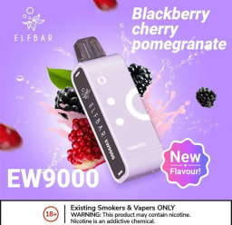 Blackberry Cherry Pomegranate Elf Bar EW9000 Replacement Pod