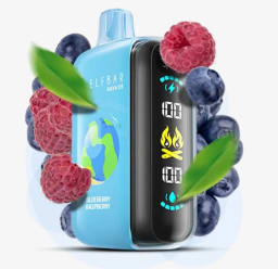Blueberry Raspberry Elf Bar Raya D3 25000 Puffs