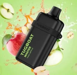 Two Apple Tugboat Master 10,000 Puffs