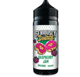 Raspberry Jam Doozy Seriously Donuts 100ml Shortfill