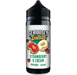 Strawberry & Cream  Doozy Seriously Donuts 100ml 
