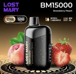 Strawberry Peach Lost Mary BM15000 Puffs