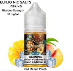 Iced Mango Elfliq Ice King Nicotine Salt 30ml