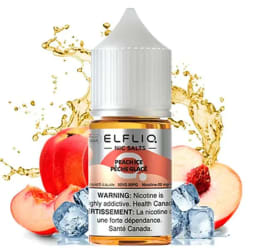 Iced Peach Elfliq Ice King Nicotine Salt 30ml