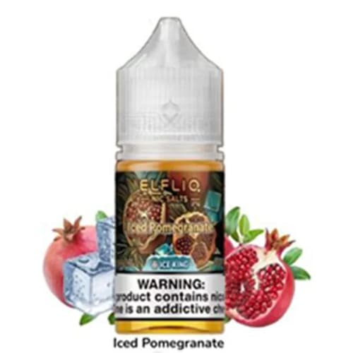 Iced Pomegranate Elfliq Ice King Nicotine Salt 30ml