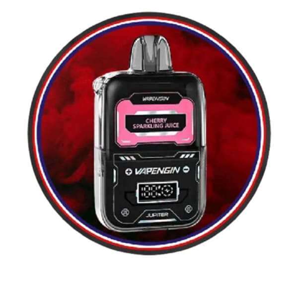 Cherry Sparkling Vapengin Jupiter 6500 Puffs