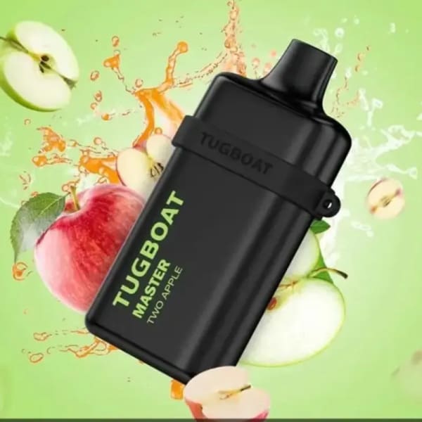 Two Apple Tugboat Master 10,000 Puffs