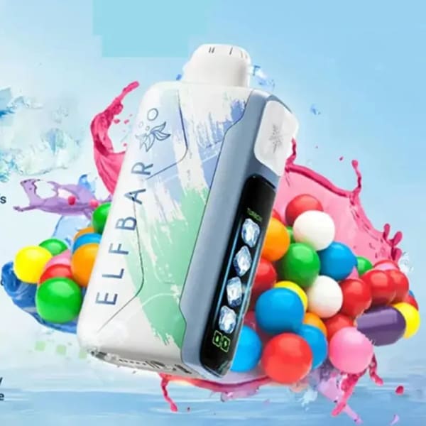 Bubblegum Elf Bar Ice King 30000 Puffs Vape