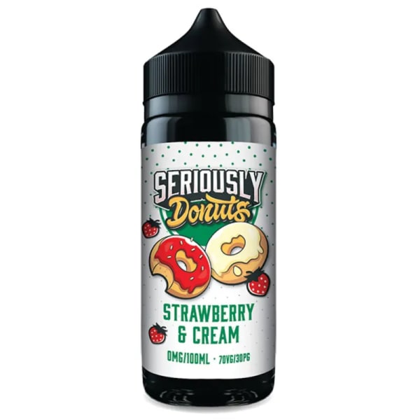 Strawberry & Cream  Doozy Seriously Donuts 100ml 