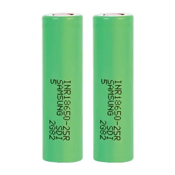 Samsung 25R 2500mAh 18650 Lithium Battery
