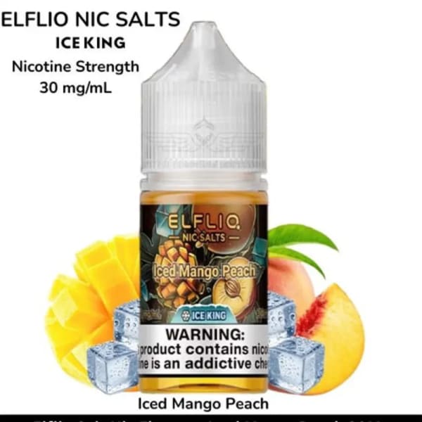 Iced Mango Elfliq Ice King Nicotine Salt 30ml
