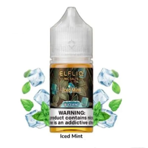Iced Mint Elfliq Ice King Nicotine Salt 30ml