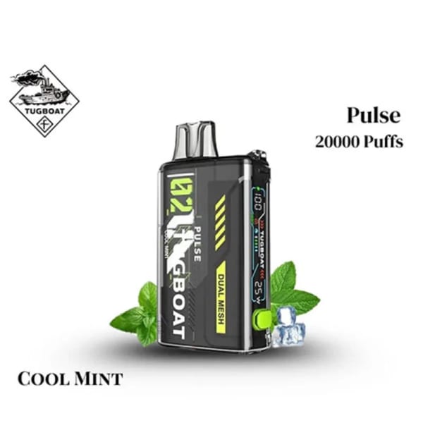 Cool Mint Tugboat Pulse 20000 Puffs