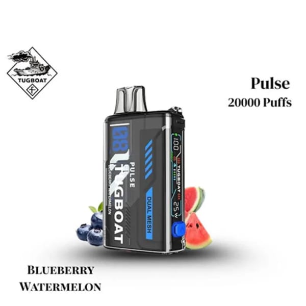 Blueberry Watermelon Tugboat Pulse 20000 Puffs