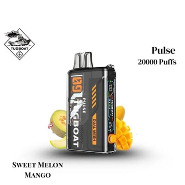 Sweet Melon Mango Tugboat Pulse 20000 Puffs