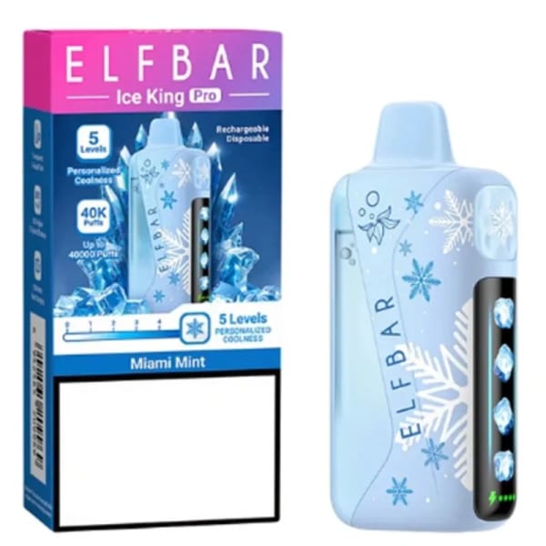 Miami Mint Elfbar Ice King Pro 40000 Puffs