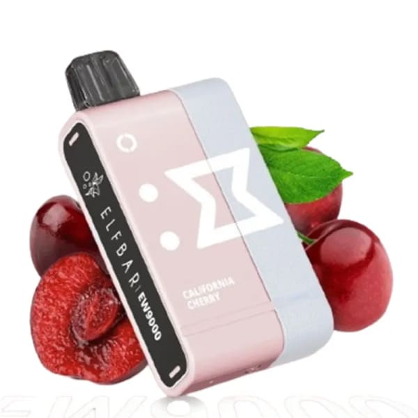 California Cherry Elf Bar EW9000 Puffs vape - Moran Vapes in Kenya