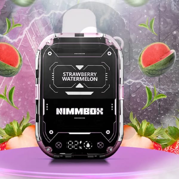 Strawberry Watermelon Vapengin Nimmbox 10000 Puffs - Moran Vapes in Kenya