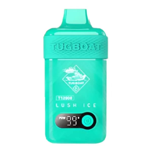 Lush Ice Tugboat T12000 vape by Tugboat T12000 Puffs - Moran Vapes in Kenya