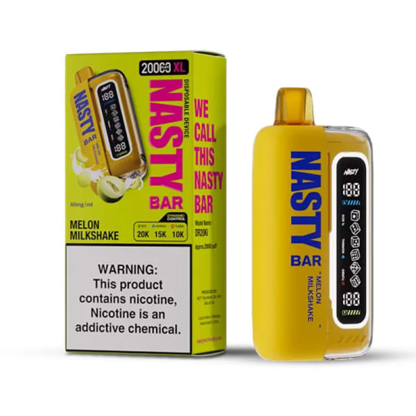 Melon Milkshake Nasty Bar 20000 vape by Nasty Bar 20000 Puffs - Moran Vapes in Kenya