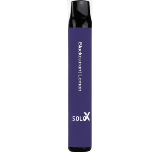 Solo X Blackcurrant Lemon vape by Vapeman Solo X 1500 Puffs - Moran Vapes in Kenya