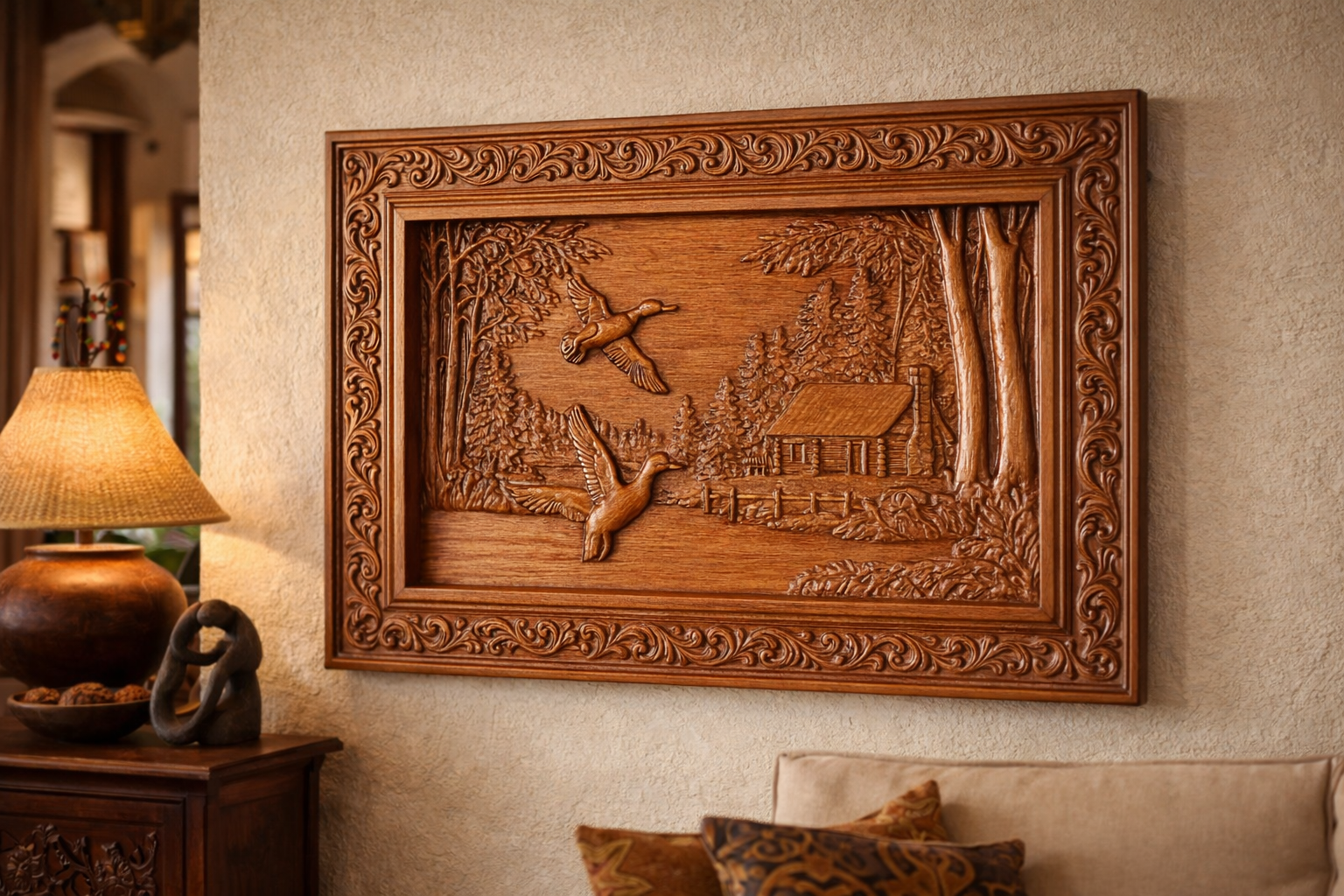 Lakeside Retreat Wall Art