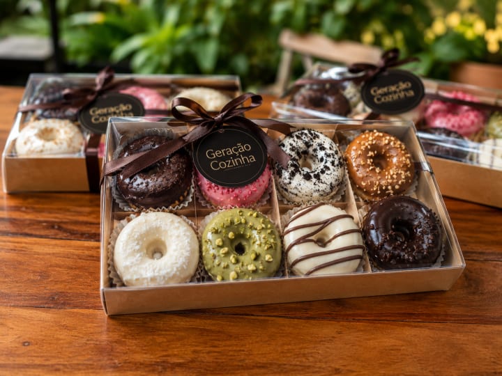 Kit premium de mini donuts Geração Cozinha