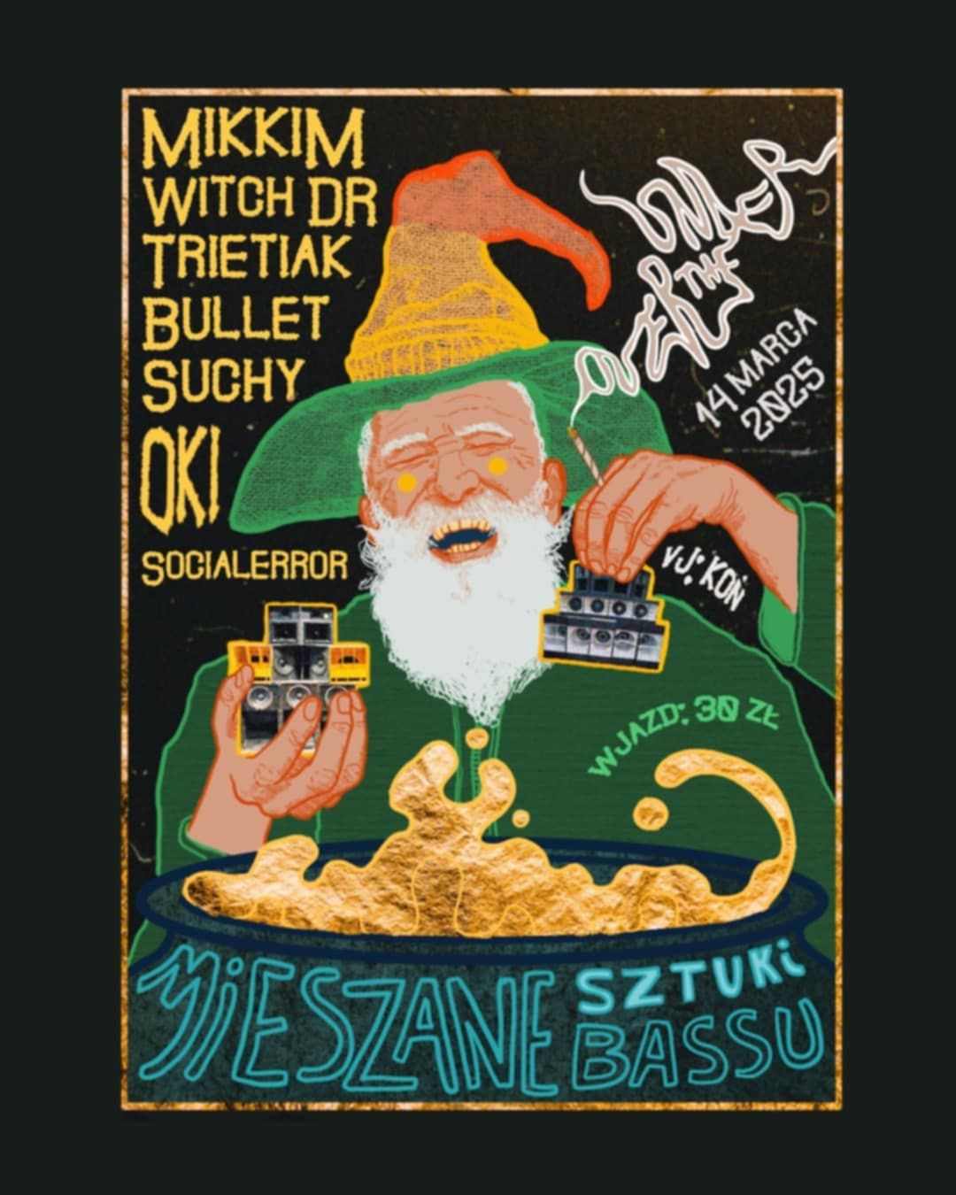 Plakat Mieszane Sztuki Bassu