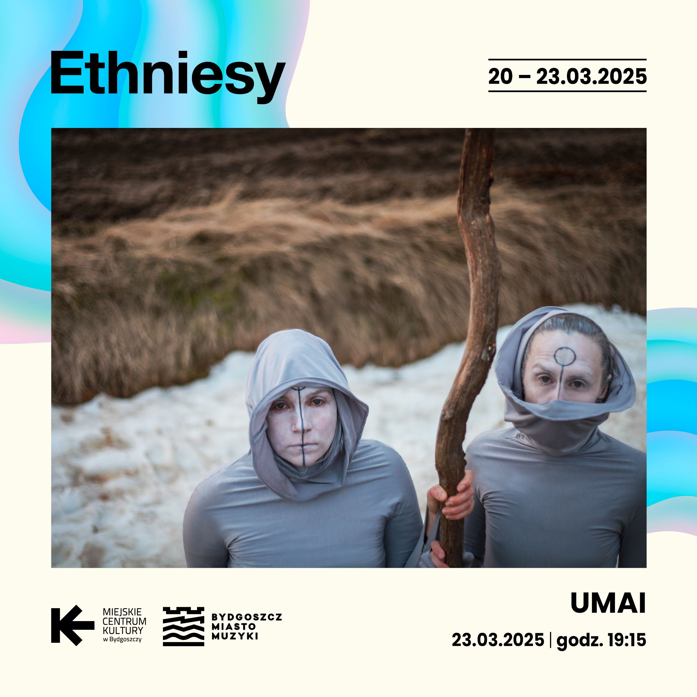 Plakat UMAI • teiya lua / dwa księżyce • | Ethniesy 2025