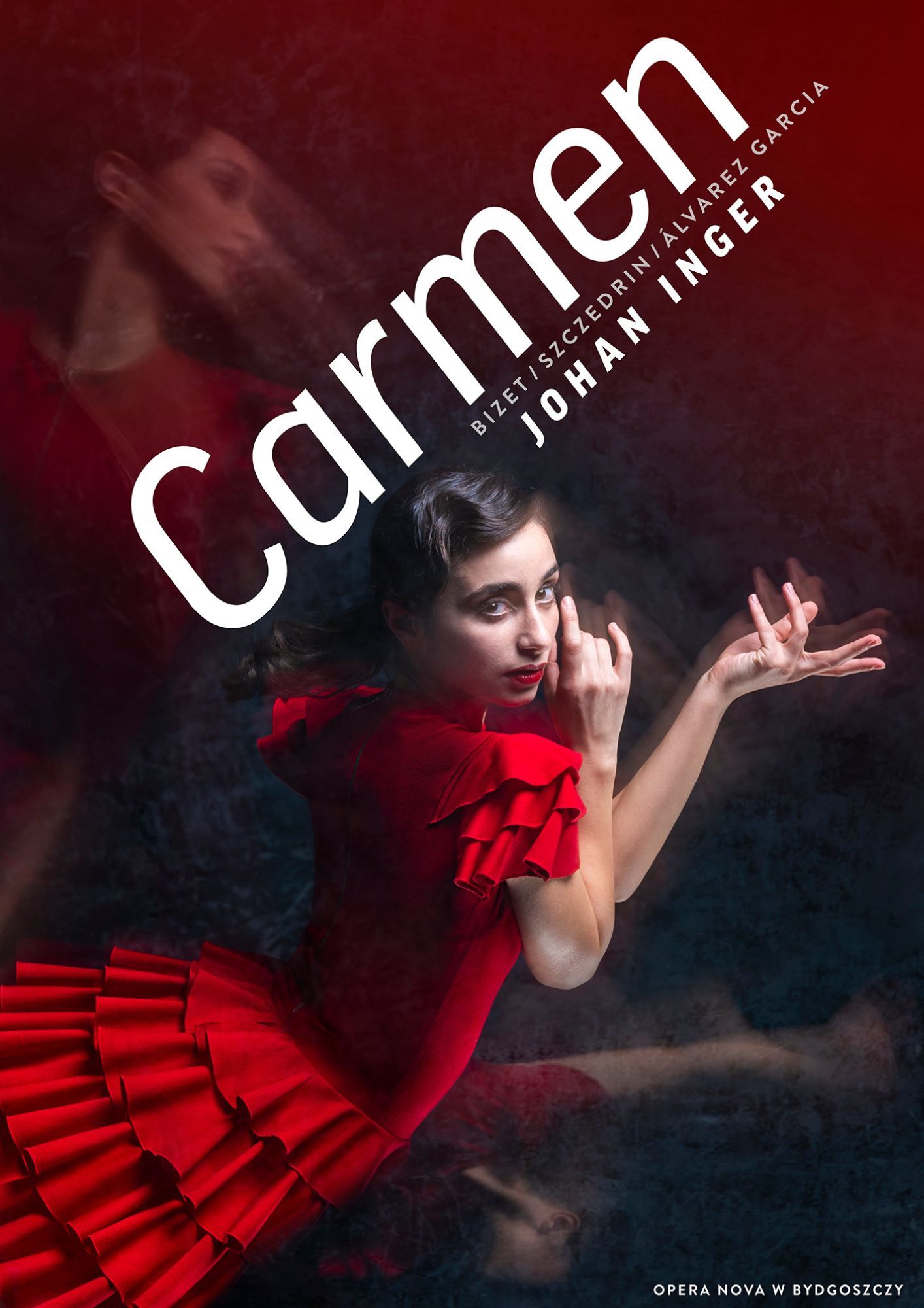 Plakat Balet „Carmen” Johana Ingera - premiera na inaugurację XXXI BFO
