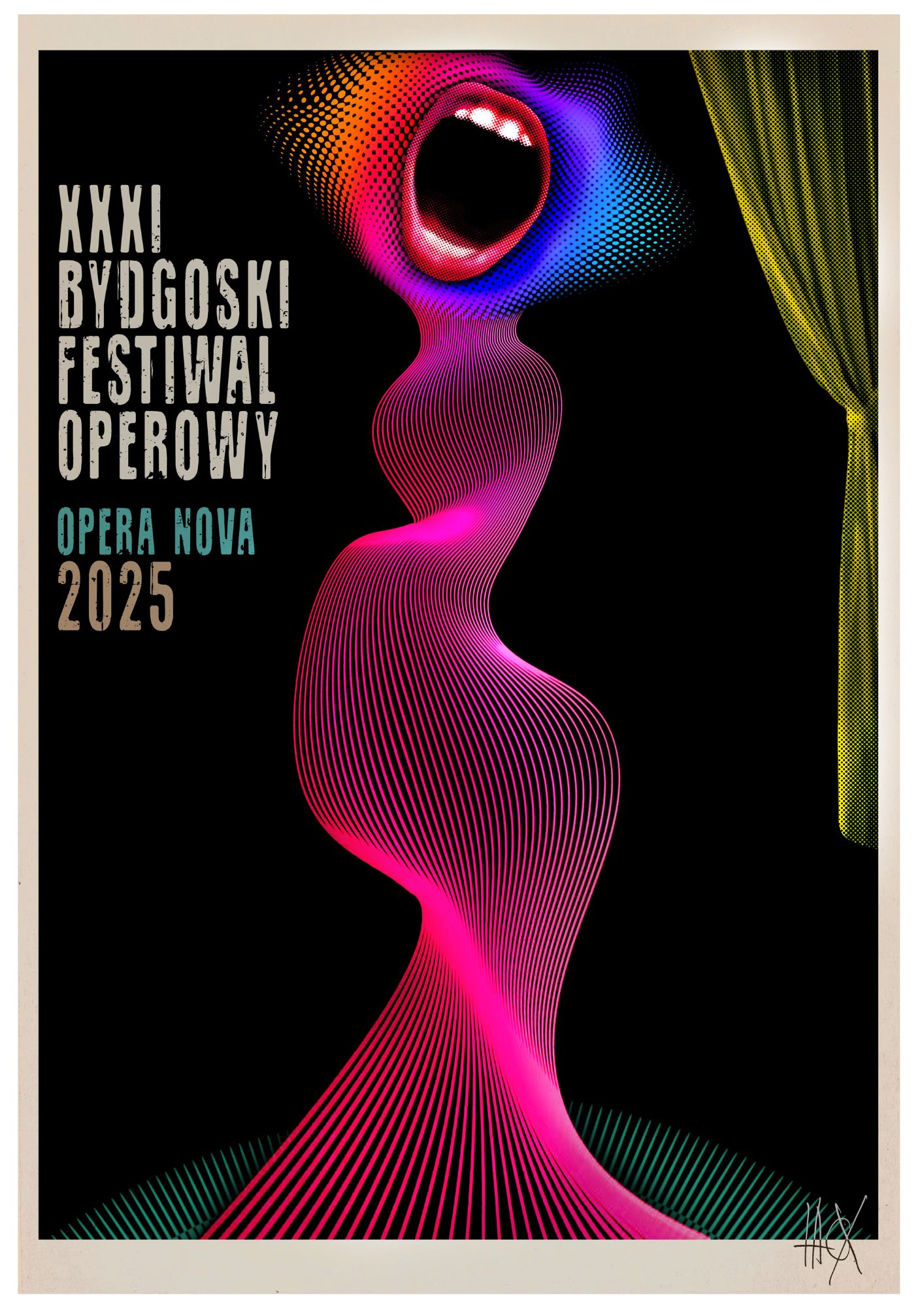 Plakat XXXI Bydgoski Festiwal Operowy