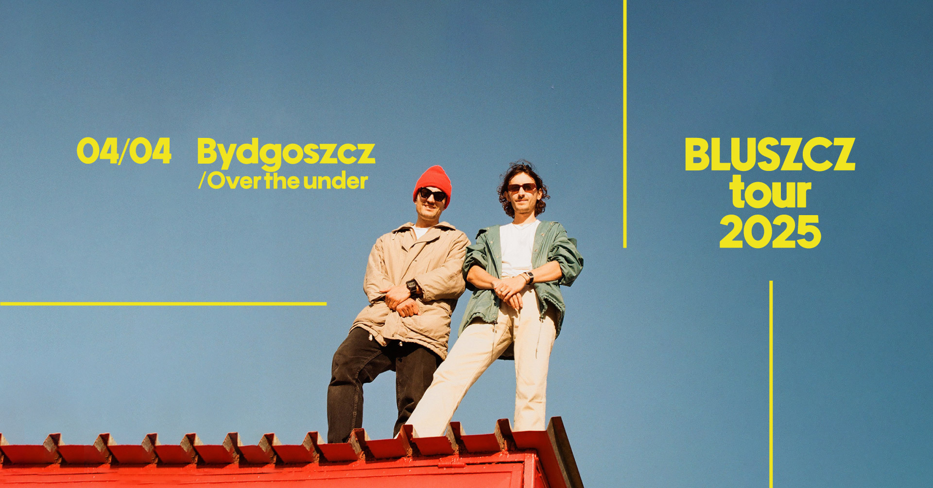 Plakat Koncert BLUSZCZ w Over The Under